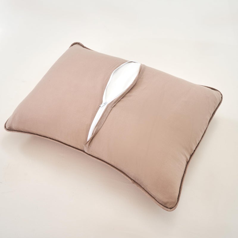 DaDa Bedding Elegant Matelasse Bedspread Set - 100% Cotton Fabric Floral Sand Dollar Quilted Coverlet - Lightweight Breathable Textured Neutral Tan Beige Taupe Brown - Cal King - 3-Pieces - Image 5